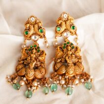 MAYURA LAKSHMI TEMPLE EARRINGS