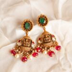 PADMA LAKSHMI TEMPLE EARRINGS
