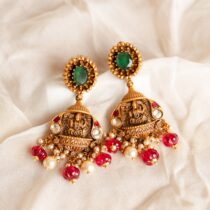 PADMA LAKSHMI TEMPLE EARRINGS