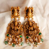 MAYURA LAKSHMI TEMPLE EARRINGS