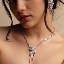 NOIR PANTHER NECKLACE SET