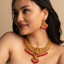 RAKTIM LAKSHMI NECKLACE SET