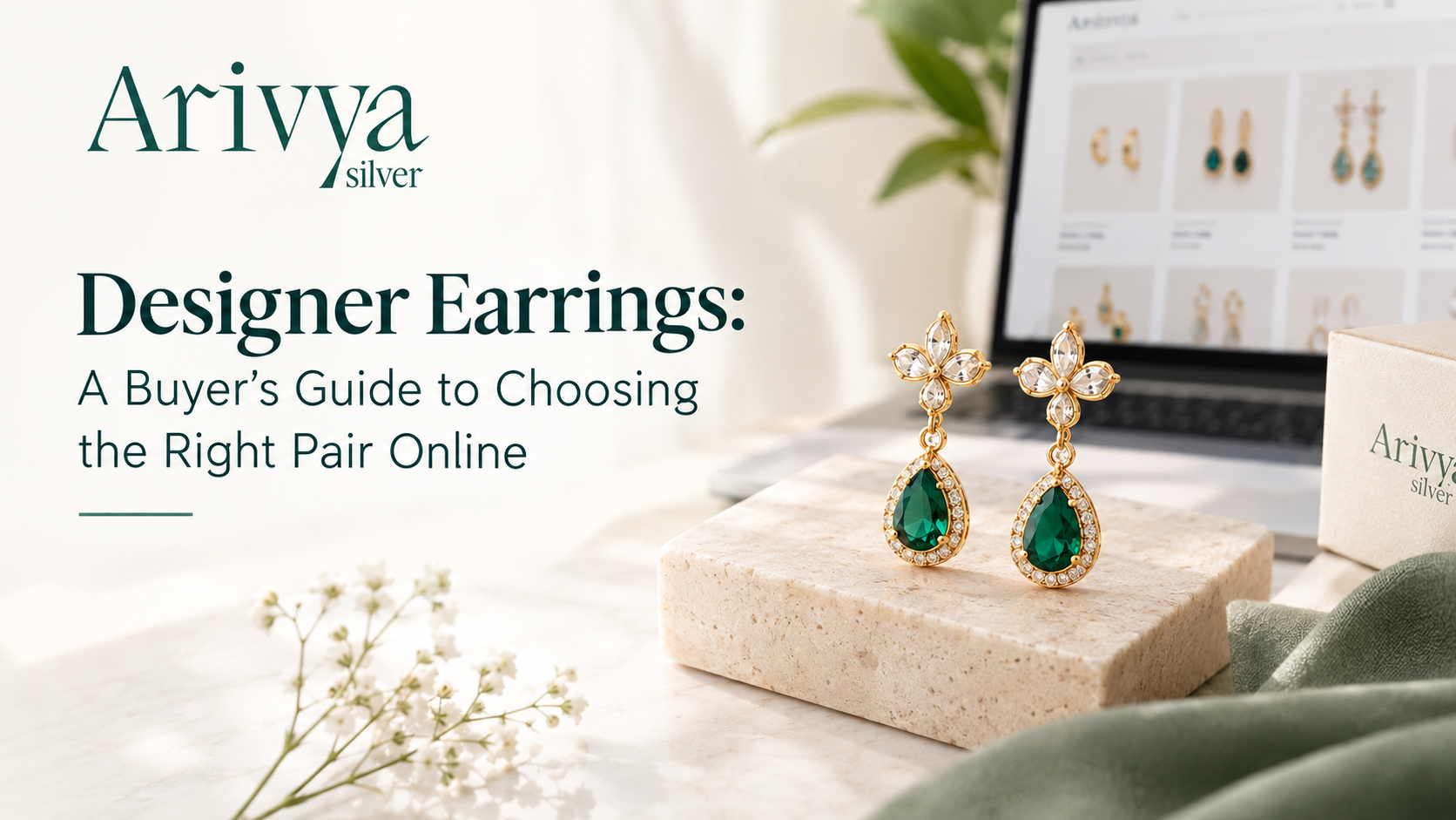 Designer earrings buyer’s guide for choosing the right pair online